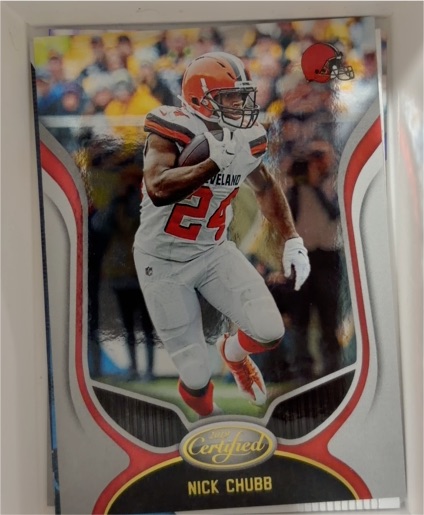 2022 Panini Certified #23 Nick Chubb — front