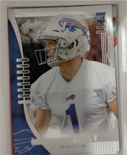 2019 Panini Absolute #197 David Sills V — front