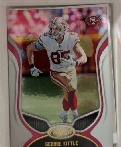 2019 Panini Certified #97 George Kittle — front