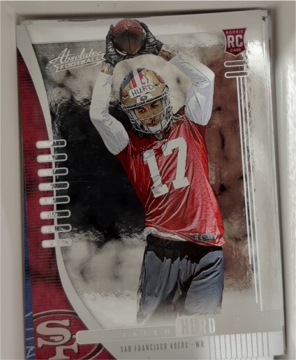 2019 Panini Absolute #185 Jalen Hurd — front