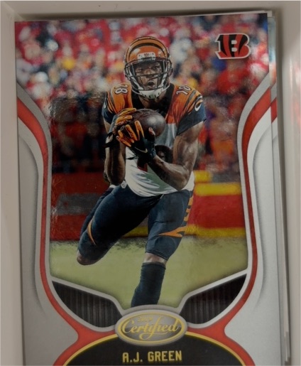 2018 Panini Certified #7 A.J. Green — front