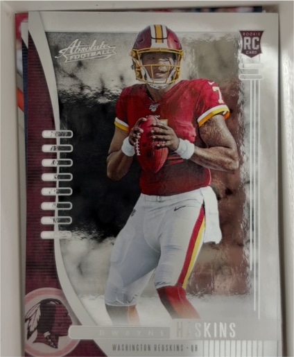 2019 Panini Absolute Football #116 Dwayne Haskins — front
