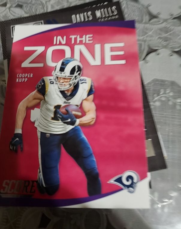 2020 Panini Score In The Zone #IZ-CK Cooper Kupp — front
