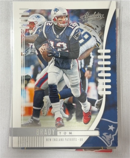 2019 Panini Absolute #1 Tom Brady — front