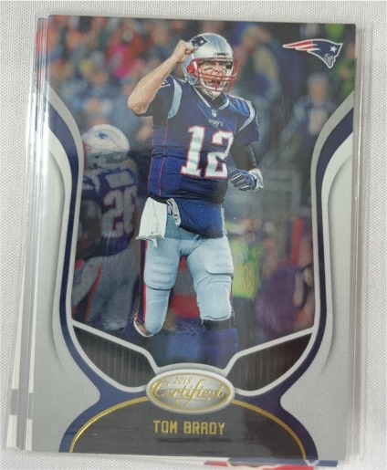 2019 Panini Certified #1 Tom Brady — front
