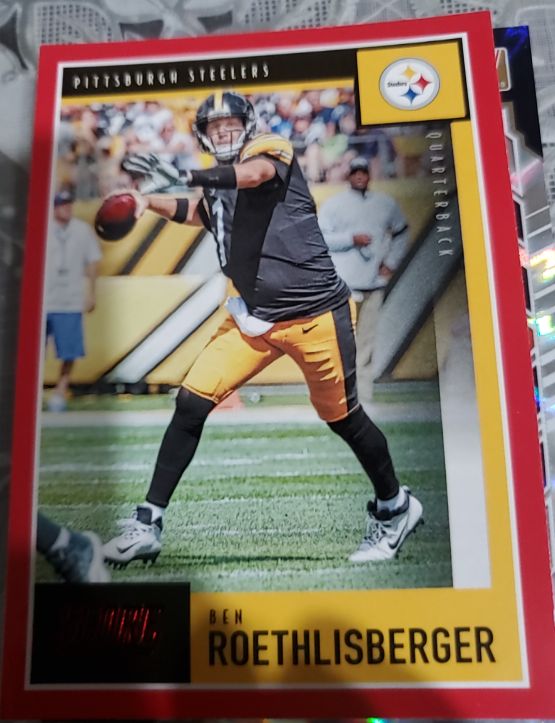 2020 Panini Score #77 Ben Roethlisberger — front