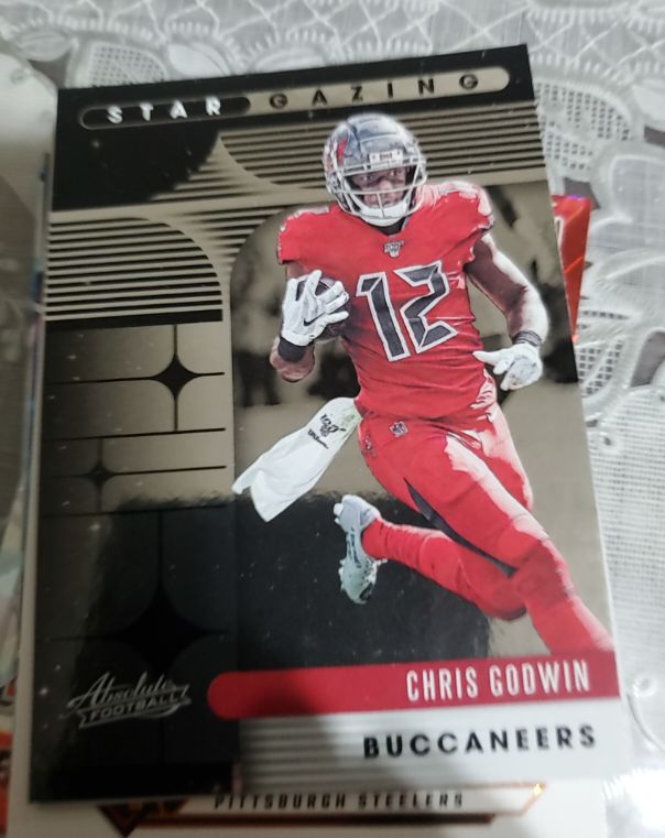 2020 Panini Absolute #SG-CG Chris Godwin Star Gazing — front