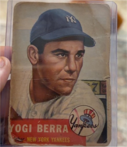 1953 Topps #104 Yogi Berra — front