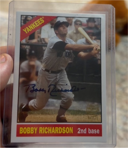 2001 Topps Archives #490 Bobby Richardson — front