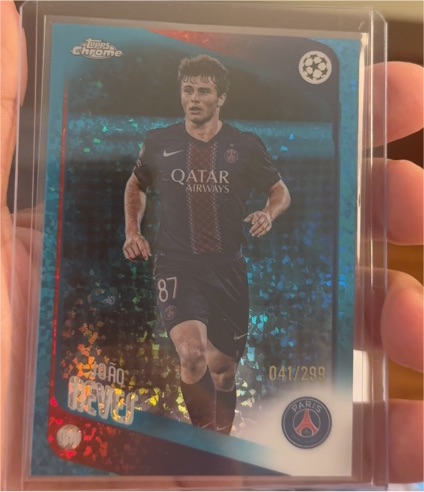 2025-26 Topps Chrome UEFA UCC #041 João Neves — front