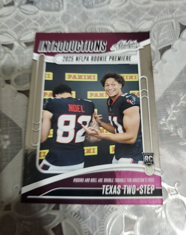 2025 Panini Absolute Introductions #I-JNL Jayden Higgins Jaylin Noel — front