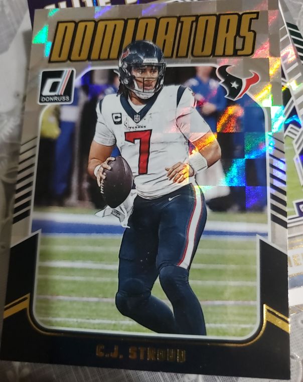 2024 Panini Donruss #11 C.J. Stroud Dominators Houston Texans — front