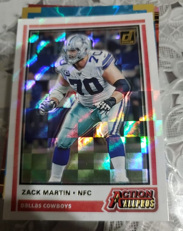 2020 Panini Donruss Action All-Pros #AAP-ZM Zack Martin — front