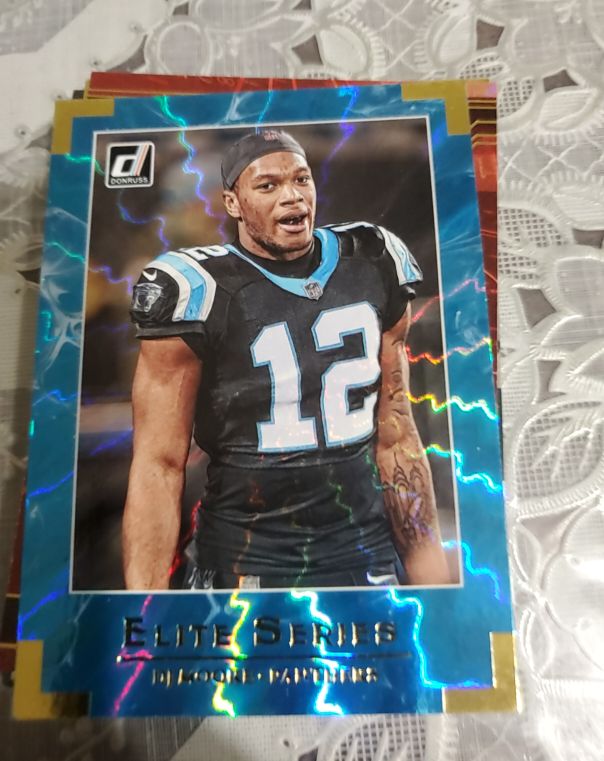 2020 Donruss Elite Series #ES-DM DJ Moore — front
