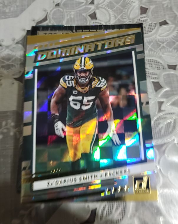 2020 Donruss Dominators #D-ZS Za'Darius Smith — front