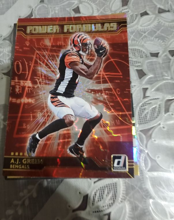 2020 Panini Donruss Power Formulas #PF-AJG A.J. Green — front