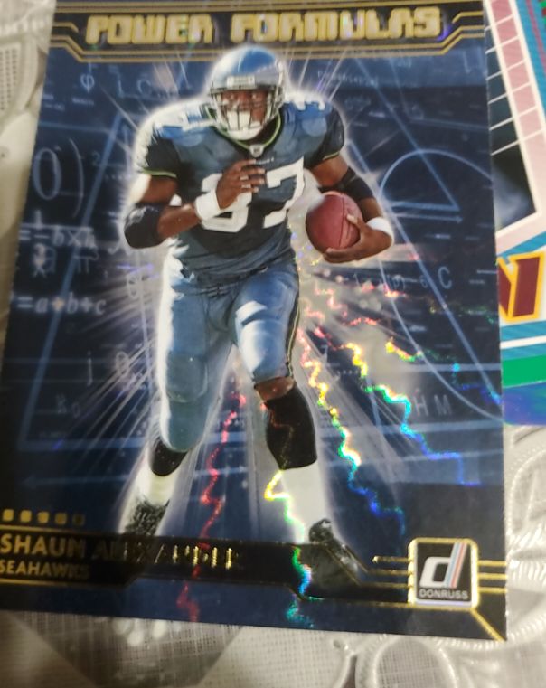 2020 Donruss Power Formulas #PF-SA Shaun Alexander — front
