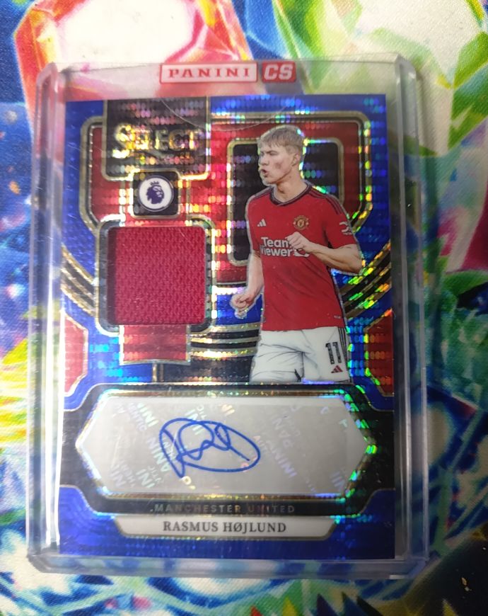 2023-24 Panini Select Premier League #AM-RH Rasmus Hojlund — front