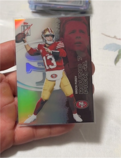 2025 Topps Signature Class #48 Brock Purdy — front