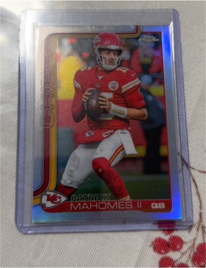 2025 Topps Chrome #148 Patrick Mahomes II — front