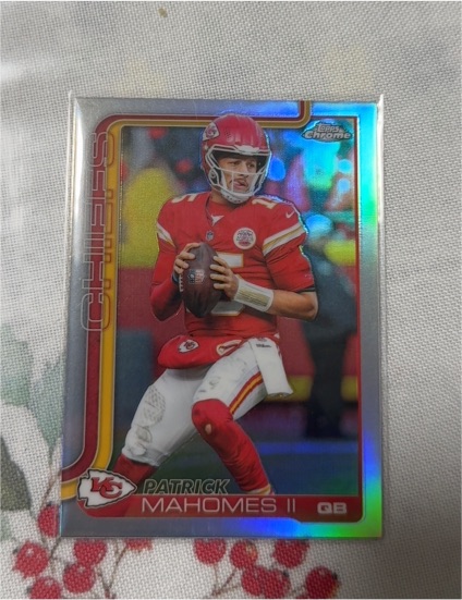 2025 Topps Chrome #148 Patrick Mahomes II — front