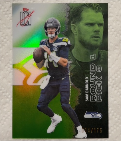 2025 Topps Signature Class #47 Sam Darnold — front