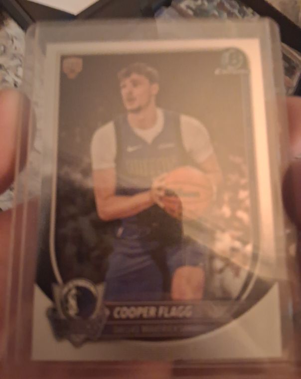 2025-26 Bowman Chrome #BCV-1 Cooper Flagg — front