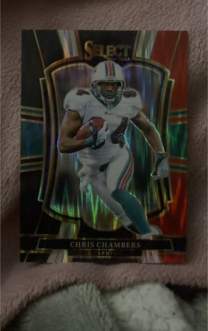 2025 Panini Select Premier Level Prizm #199 Chris Chambers — front