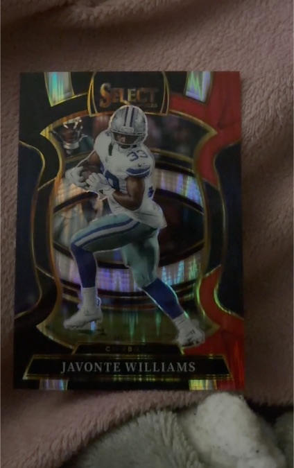2025 Panini Select Concourse #97 Javonte Williams — front
