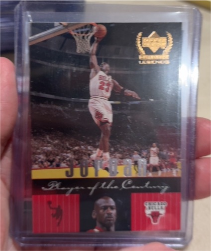 1999 Upper Deck Player of the Century #83 Michael Jordan — front
