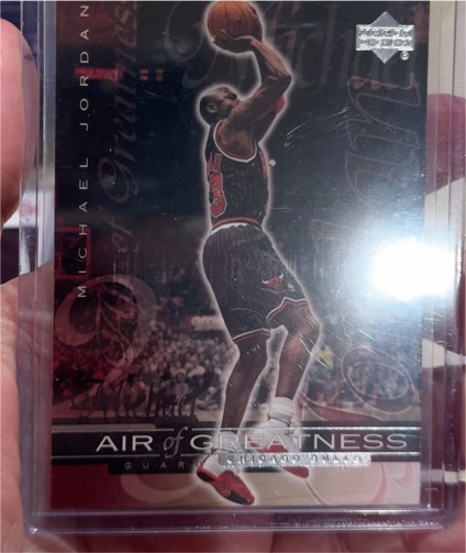 1999 Upper Deck Air of Greatness #144 Michael Jordan — front