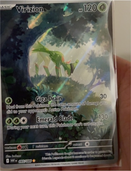 2025 Pokémon SV: White Flare #095 Virizion — front