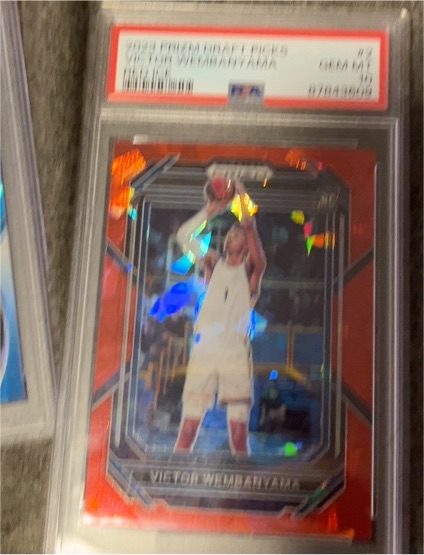 2023 Panini Prizm Draft Picks #2 Victor Wembanyama — front