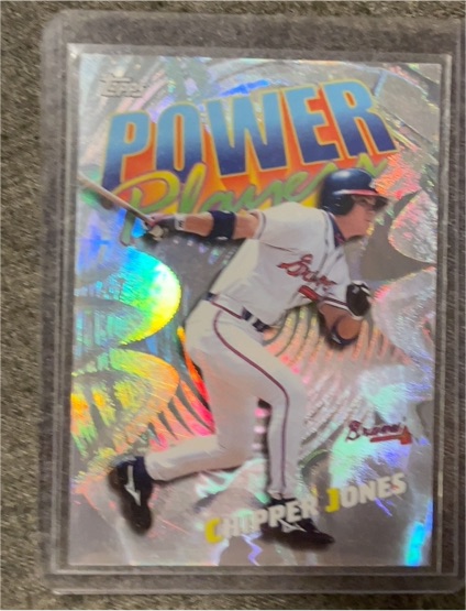 2000 Topps #P15 Chipper Jones Power Players — front