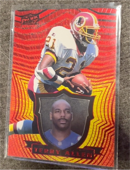 1997 Pacific Invincible #146 Terry Allen — front