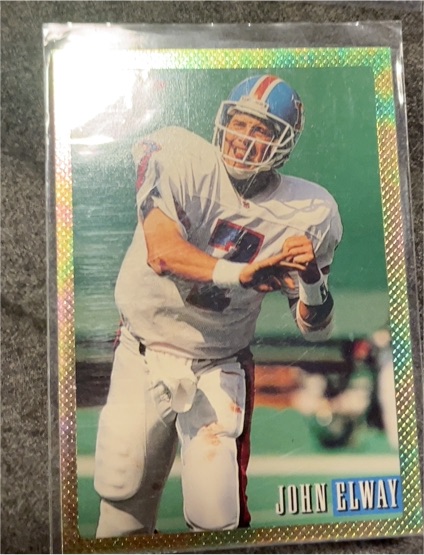 1993 Bowman #400 John Elway — front