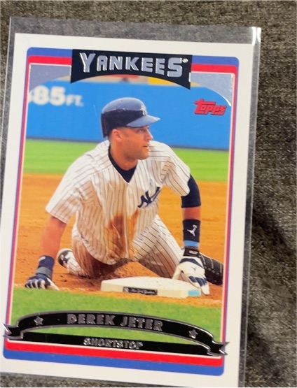2006 Topps #500 Derek Jeter — front
