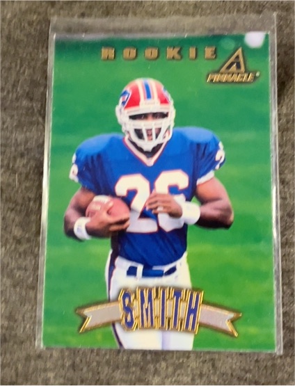 1997 Pinnacle #177 Antowain Smith Rookie Card — front