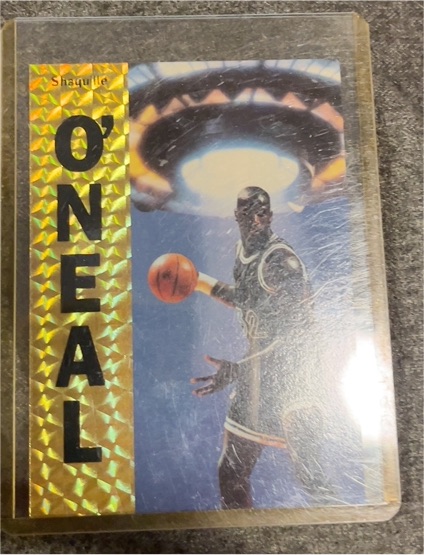1992-93 Broder UFO Sighting #NNO Shaquille O'Neal — front