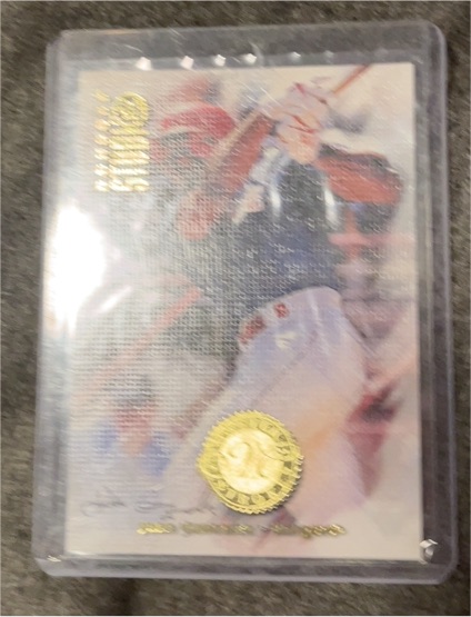 1997 Donruss Studio #23 Juan Gonzalez Master Strokes — front