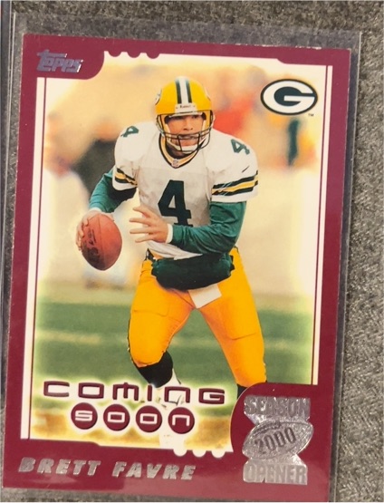 2000 Topps Season Opener #189 Brett Favre — front