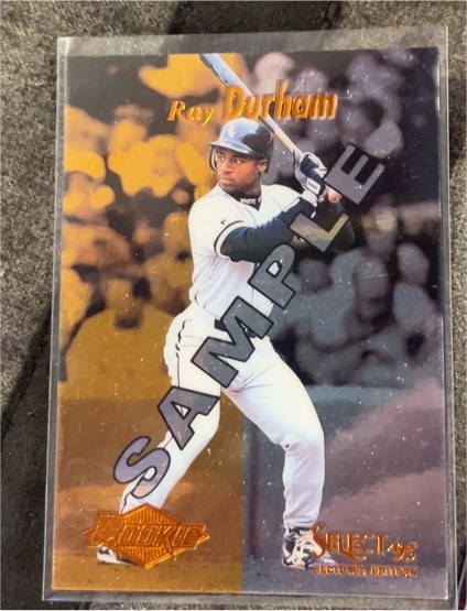 1995 Select Certified #110 Ray Durham — front