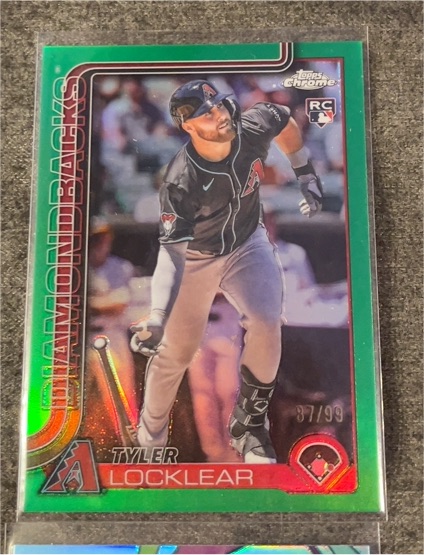 2025 Topps Chrome Update #USC80 Tyler Locklear — front