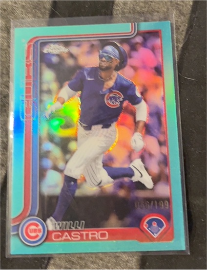2025 Topps Chrome Update #USC67 Willi Castro — front