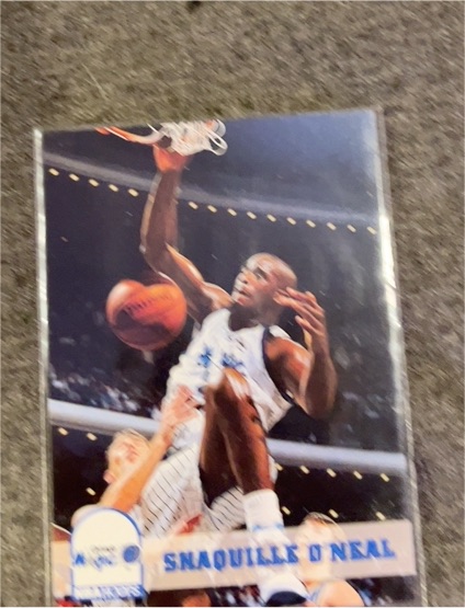 1993-94 NBA Hoops #155 Shaquille O'Neal — front