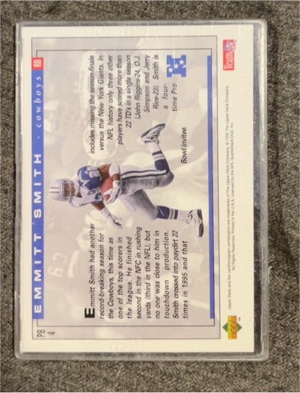 1993 Upper Deck #88 Emmitt Smith — front
