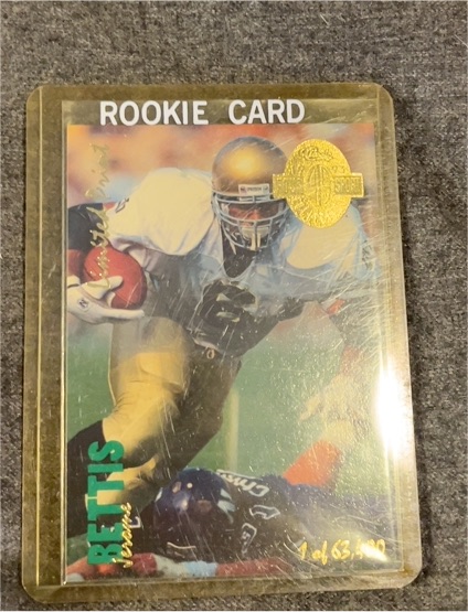 1993 Classic Four Sport Collection #LP13 Jerome Bettis Rookie Card — front