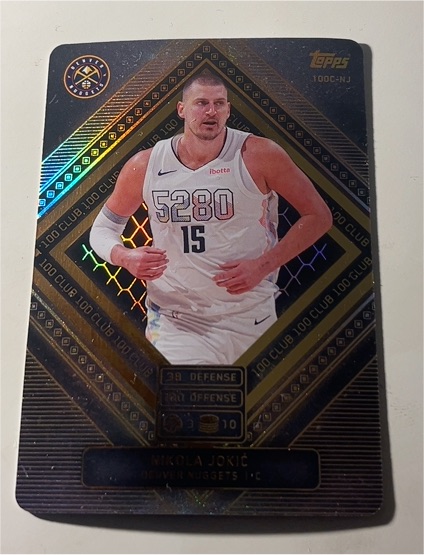 2025-26 Topps Match Attax #100C-NJ Nikola Jokic — front