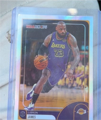 2025-26 Topps NBA Hoops #84 LeBron James — front