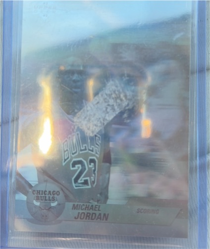 1992-93 Upper Deck Award Winners Holograms #AW1 Michael Jordan — front